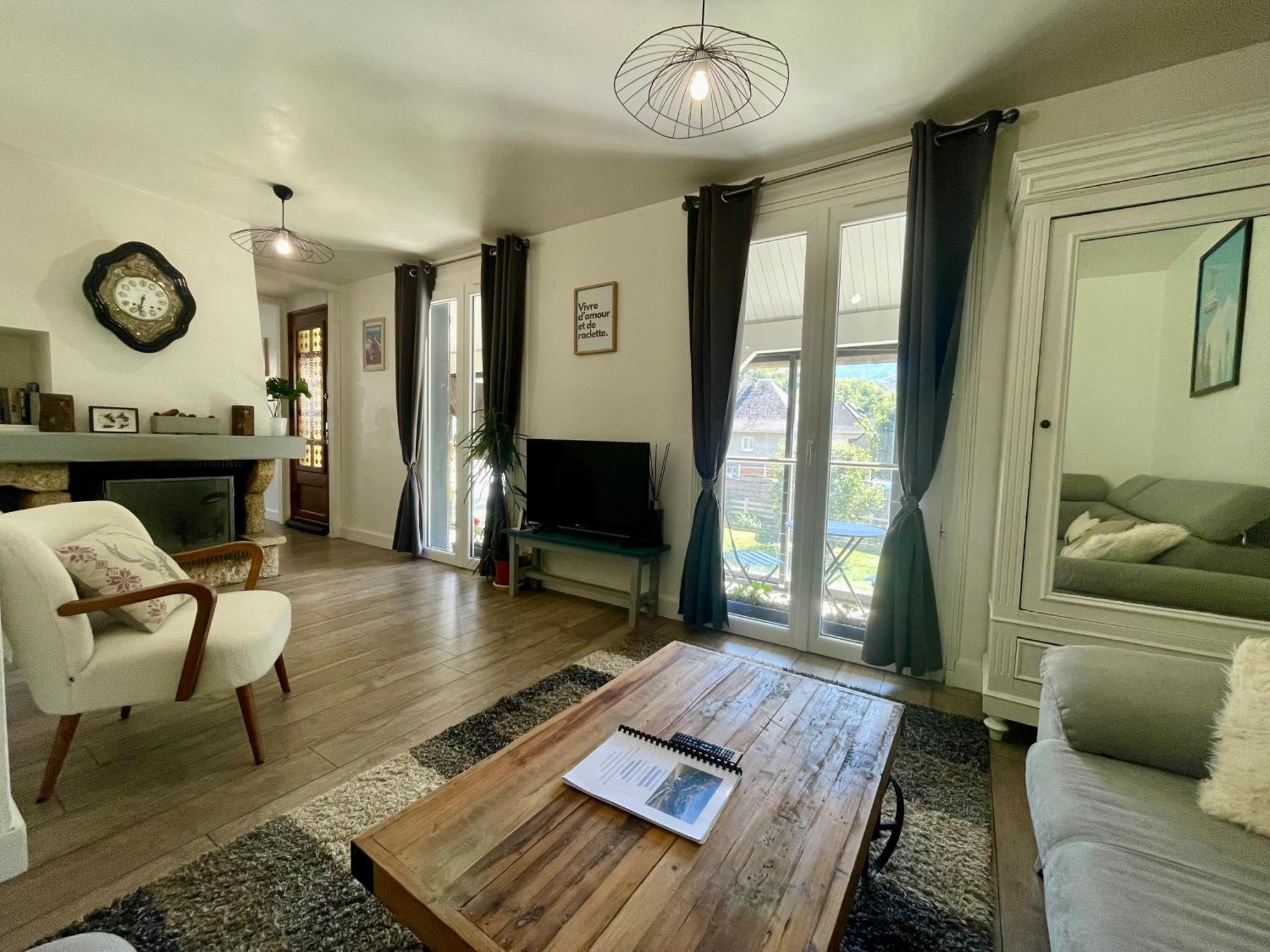Bel Appartement Dans Residence Cheminee /Jardin Luz-Saint-Sauveur Exterior foto